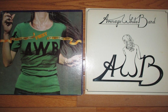 average white band t shirt