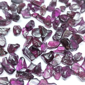 50 Pieces AAA Grade Garnet Rough,7-9 MM Approx,Making Jewelry,Raw Garnet,Garnet,Jewelry making Loose Garnet Gemstone Wholesale Price