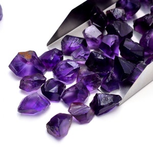 AAA Grade Natural Amethyst Rough: Fine Gemstone for Jewelry