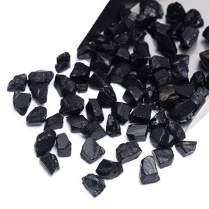 Women's 2-3mm Black Perfect Cube Rough Diamonds, Undrilled Natural