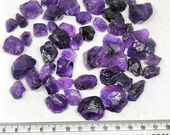 AAA Amethyst Rohedelstein Lots - Natürliche Rohe Schmuckherstellung, 5 Stück