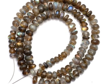 Braccialetto Di Perline Di Labradorite, Pietra Preziosa Blu Flash, Regalo Per Donna, Gioielli Con Perline, Facilmente Regolabile, SKU1252 - Italia - Foto 11