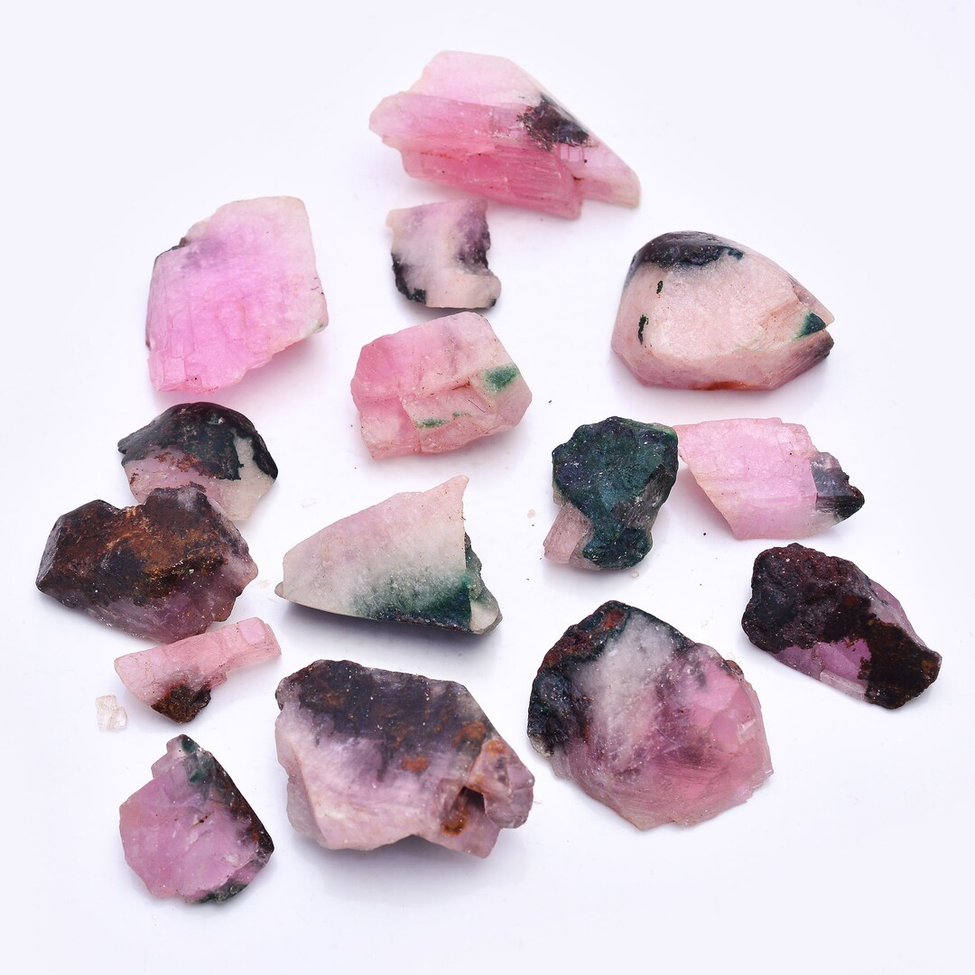 ピンククンザイト ピンククンツァイト原石（18～30mm）-スポジュメン宝石 - Etsy 日本