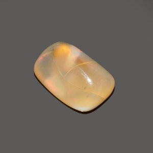AAA etiope Welo opale di fuoco a forma di rettangolo cabochon sciolto gemma 10,50 CT, forniture per la creazione di gioielli, unico stock opale cabochon 19X13 mm