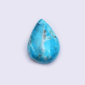 17,5 x 12 mm, 32 x 14 mm, 25 x 20 mm, 32 x 26 mm Turchese naturale certificato Bella addormentata Cabochon a pera Coppia Pietre preziose sciolte non trattate Gioielli