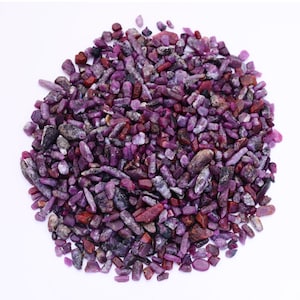 50 Pieces RUBY Raw Crystal - Loose Rough, Rough Ruby, Raw Ruby, Rough For Jewelry