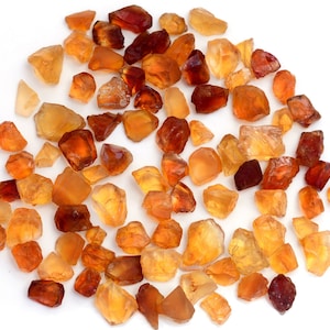 25 Pcs 7-14 MM Natural Citrine Rough, Genuine Citrine Rough Stone, Raw Citrine, Yellow Citrine Rough. Citrine Rough, Loose Citrine Raw.