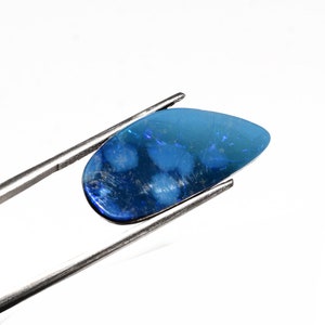 1 Pcs 14.10 Cts Naturel Australien Doublet Opal Gemstone Lâche Cabochon Fantaisie Forme Belle Qualité.