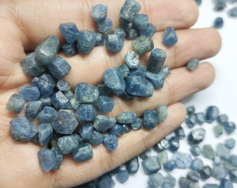 15個：天然ブルーサファイア原石（8～10mm） - Etsy 日本