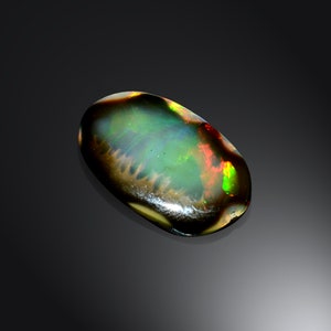 12x19 mm Opale di Fuoco-Opale Naturale-Opale Cabochon-Ovale Cabochon Opale-Opale Sciolto-Gioco Di Colore Opale-Etiopico Welo Opale di Fuoco-Settembre Birthstone