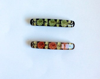 Vintage Wilhold Pack of 6 Barrettes the Sleepees Clip for  display picture 1