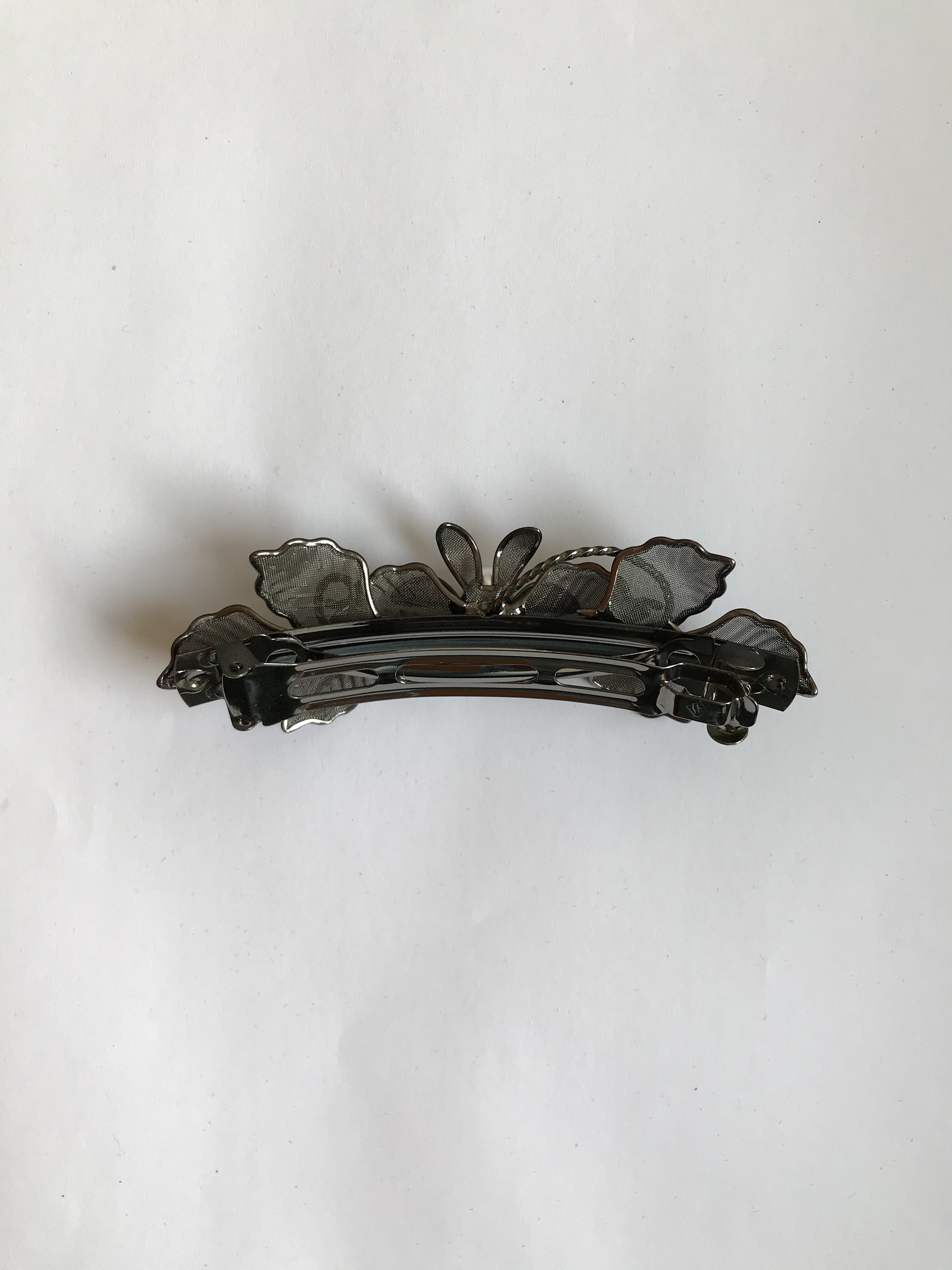 Vintage stylelarge size metal hair clip barrette with Etsy