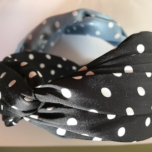 Bande de cheveux à pois doux et confortable