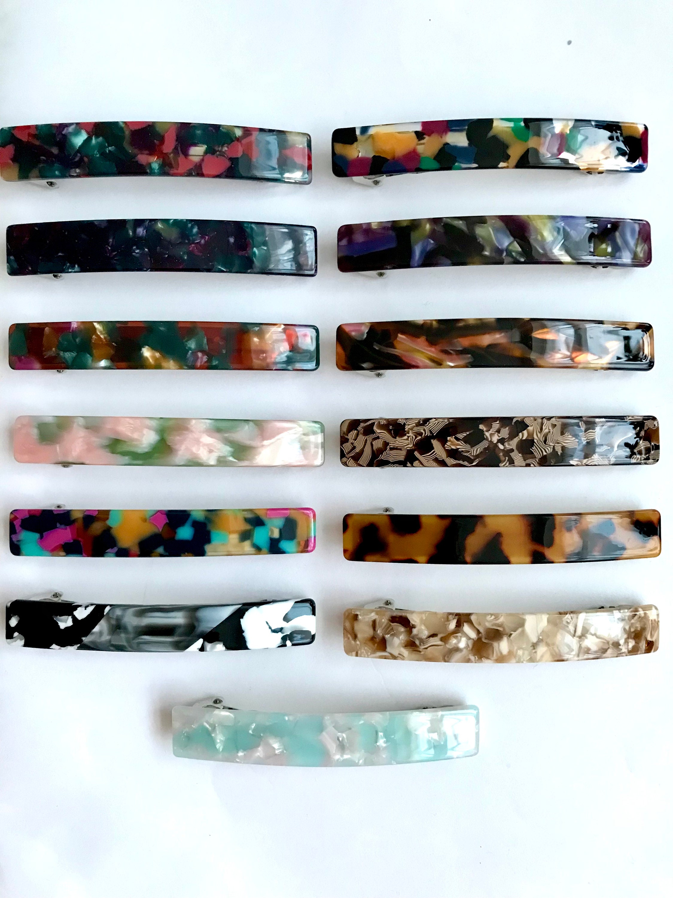 Thin Hair Barrette - Etsy Thin Hair Barrette - Etsy