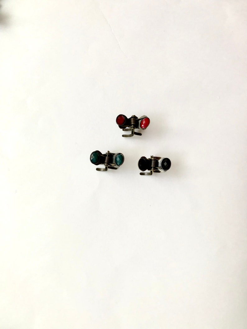 A Pair of Mini Gem Embellished Hair Grips/claw x 2 Etsy UK