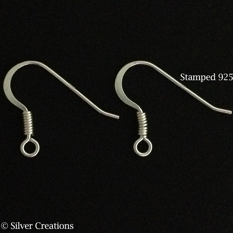 Orecchini a monachella, con piuma, in argento Sterling 925, per uomo e donna, L = 34,0 mm