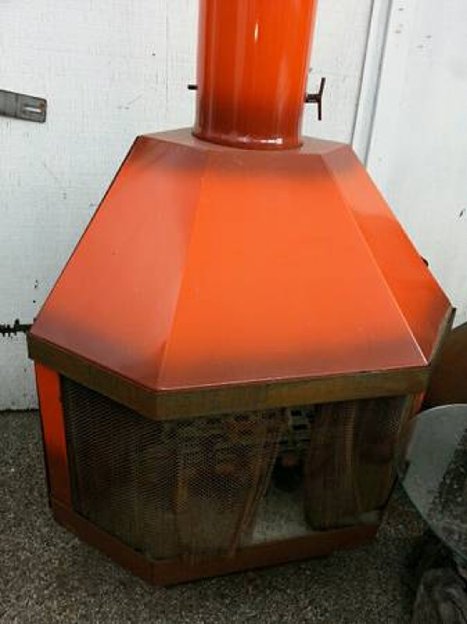 MALM FIREPLACE Authentic Vintage MALM Fireplace Double Wall Etsy