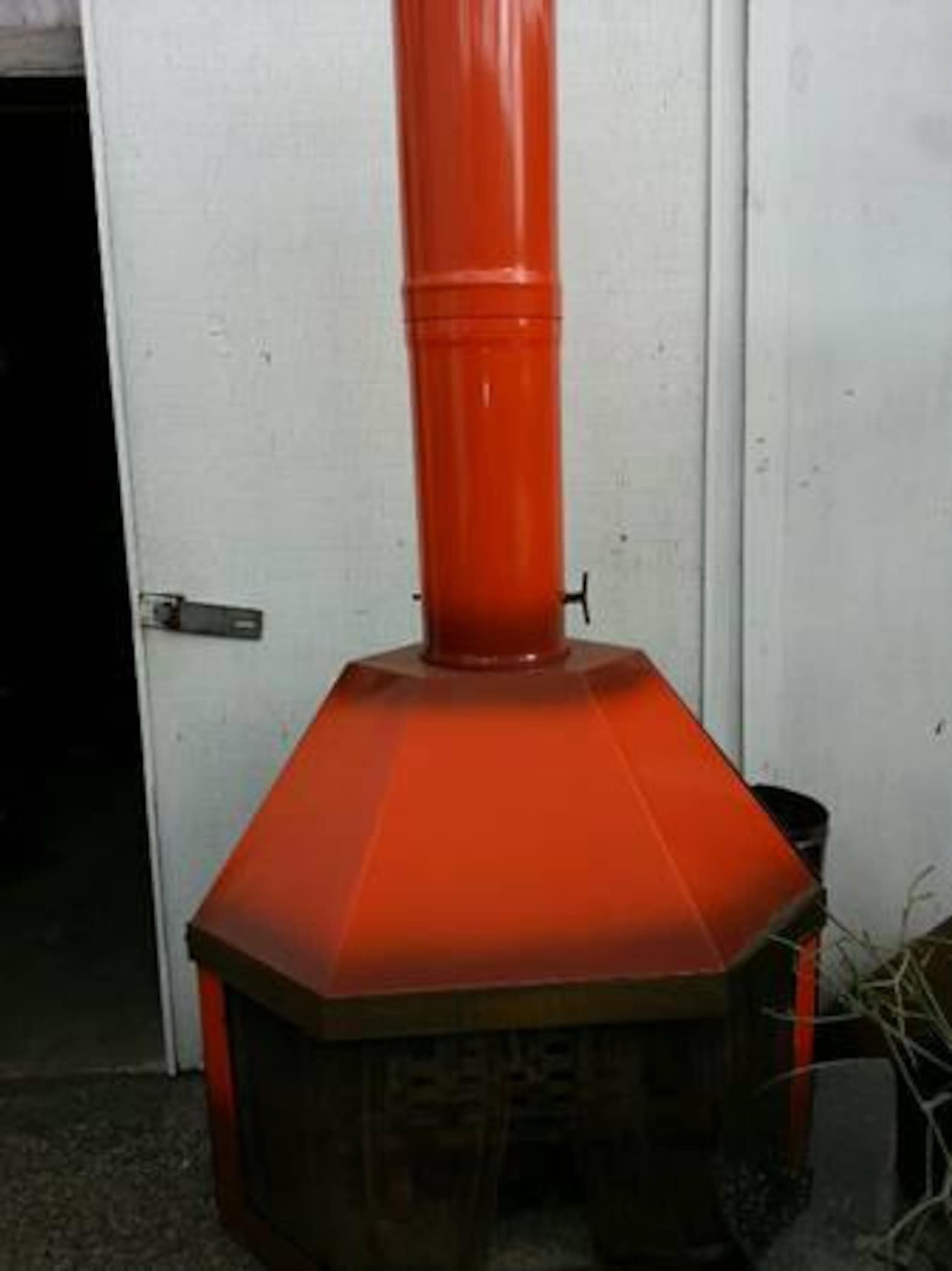 MALM FIREPLACE, Authentic Vintage MALM Fireplace Double Wall Corner