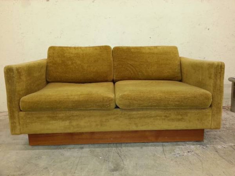 Milo Baughman Loveseat Sofa Sette Mid Century Modern Design