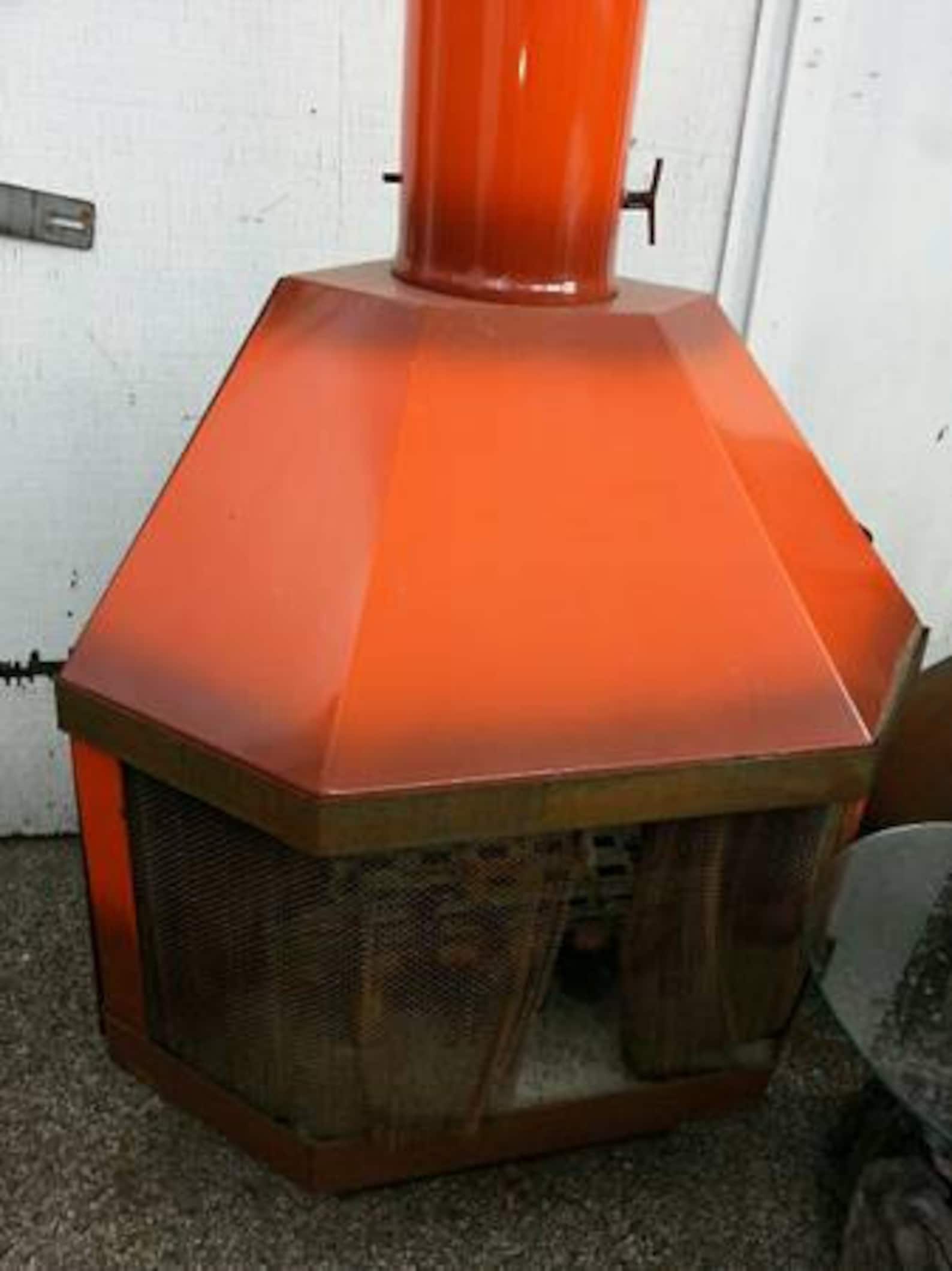 MALM FIREPLACE Authentic Vintage MALM Fireplace Double Wall Etsy