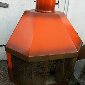 MALM FIREPLACE Authentic Vintage MALM Fireplace Double Wall | Etsy