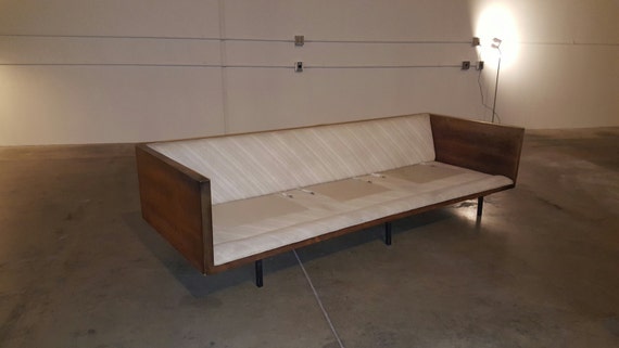 MILO BAUGHMAN 1968 Milo Baughman Sofa Rosewood Frame 2165 Thayer