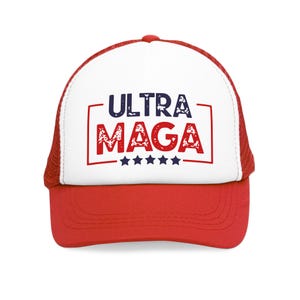 Ultra MAGA Trump Mesh Cap