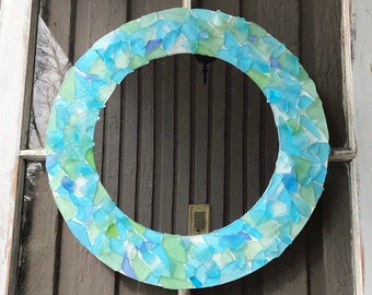 Sea Glass Mirror | Etsy