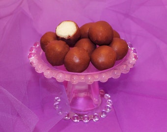 Chocolate Covered Coconut Ball Candy, Chocolate Dipped Candy, Gourmet Coconut Dessert