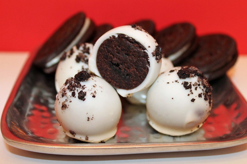 Oreo Chocolate Covered Truffles Oreo Cake Bites World Famous image 1