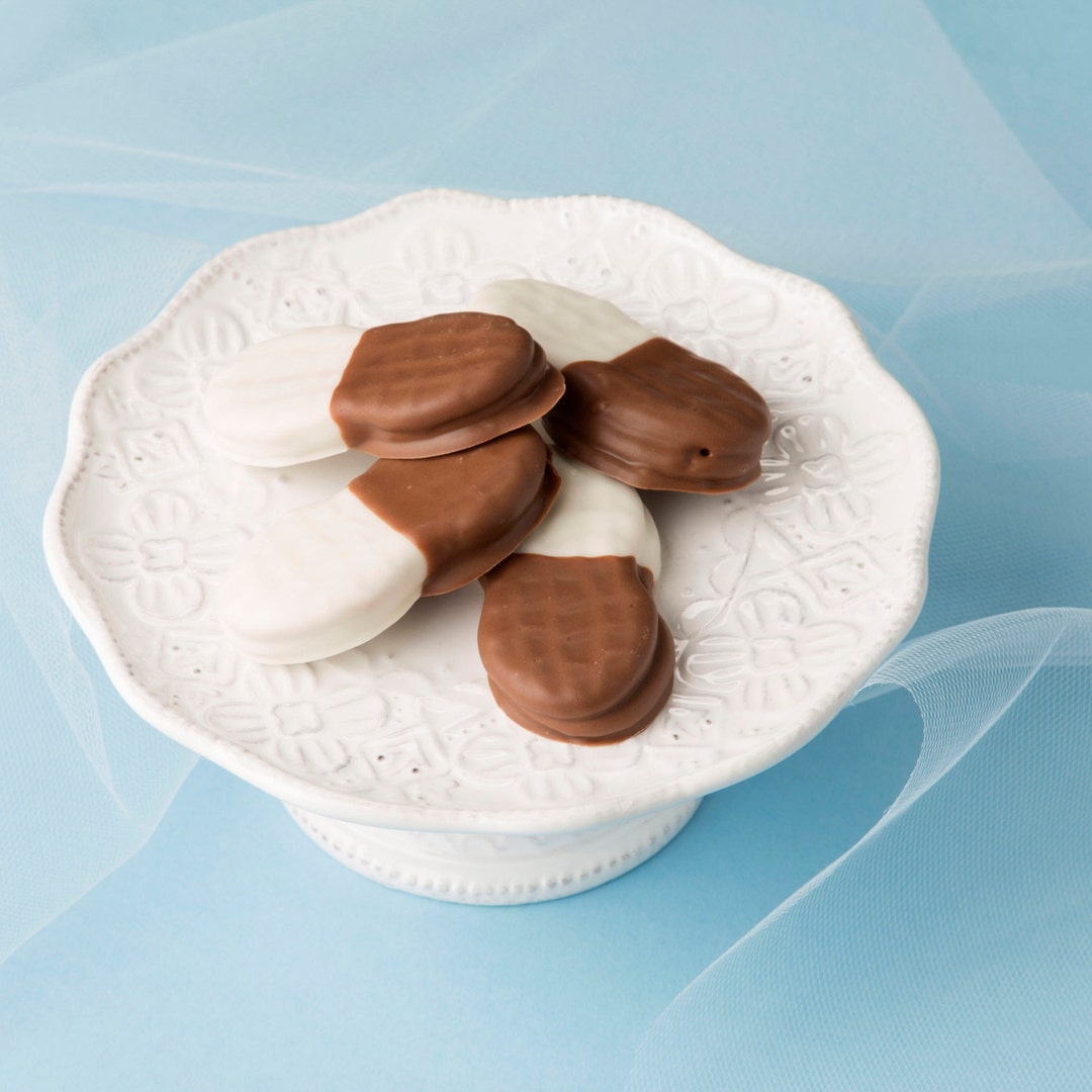 Chocolate Covered Nutter Butter Cookies, Decorated Cookies, Baby Shower Dessert Etsy