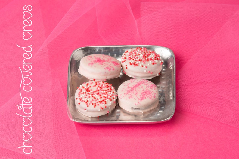 Valentines Chocolate Covered Sandwich Cookies 1 Dozen Cookies Come Packaged as a Valentines Gift image 4