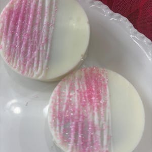 Easter White Chocolate Covered Sandwich Cookies – Pastel Color Cookie - 1 Dozen