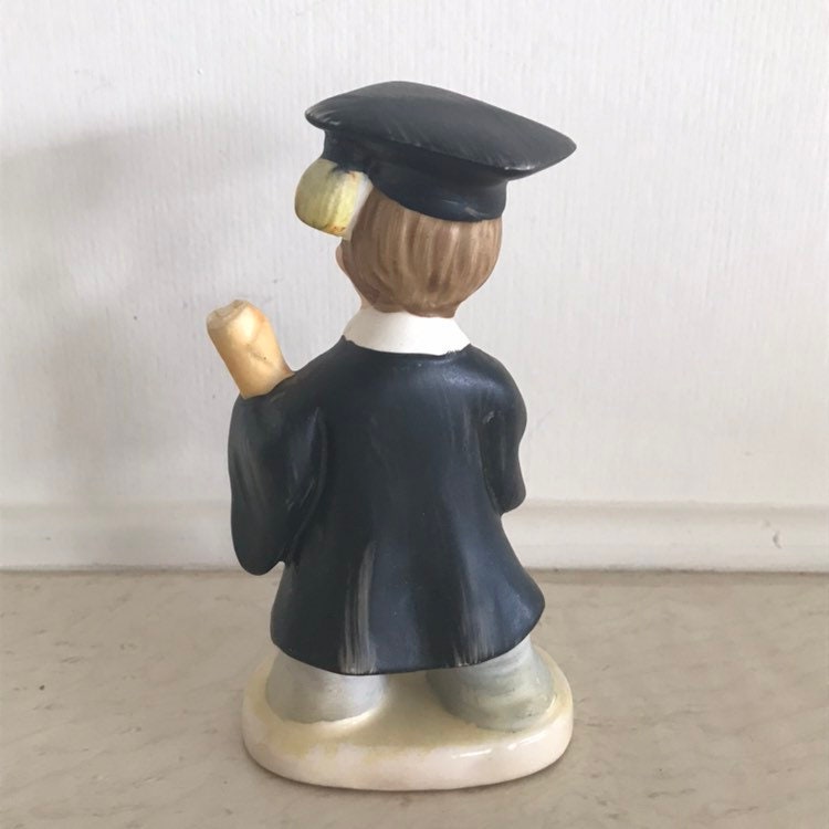 Vintage Lefton Boy Student Graduate - Etsy