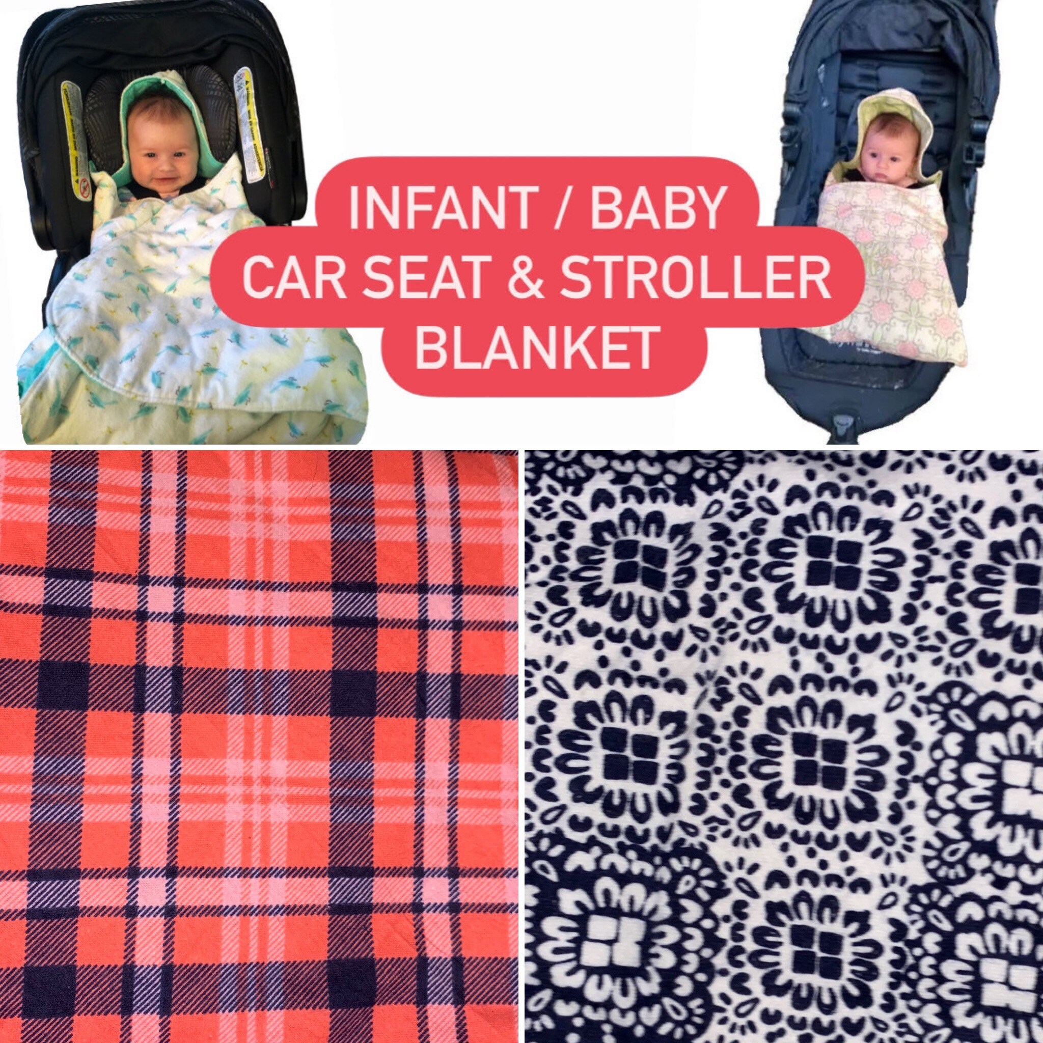 Baby Car Seat and Stroller Blanket Baby Infant Car Seat Etsy