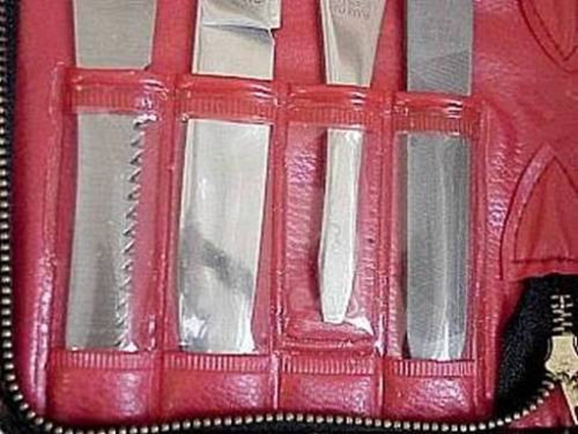 7 Piece BARLOW Japanese Tool KIT and Knife Set Interchangeable Etsy