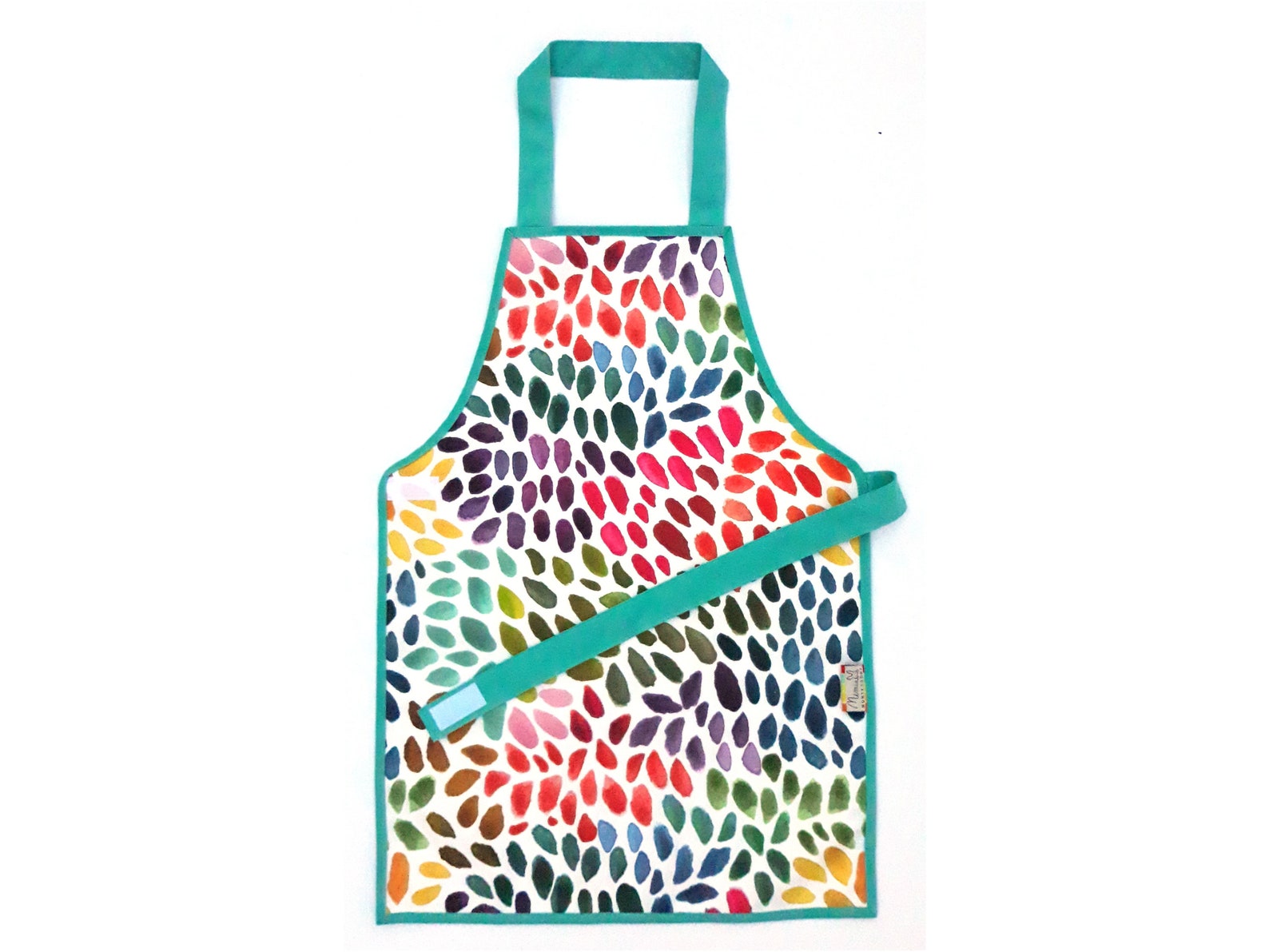 112 Waterresistant Montessori Apron Laminated Organic Etsy