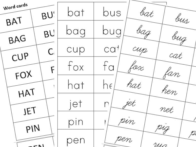 ABC espagnol, 27, 50 ou 100 miniatures alphabet, série blanche Montessori, caisse de résonance, meilleure vente image 6