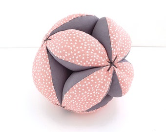 Montessori baby puzzle ball - baby soft clutch ball