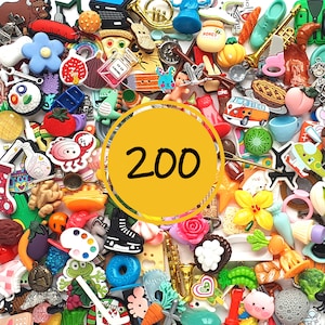 Mix of 200 I spy trinkets objects miniatures. best selling