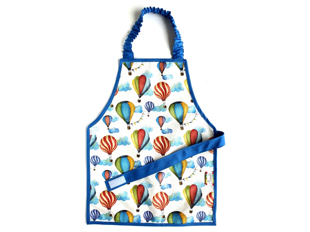 112 Waterresistant Montessori Apron Laminated Organic Cotton Hotair
