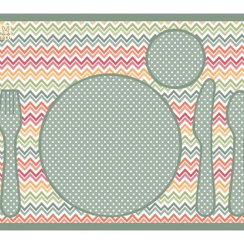Printed on Waterresistant Synaps Montessori Placemat Etsy