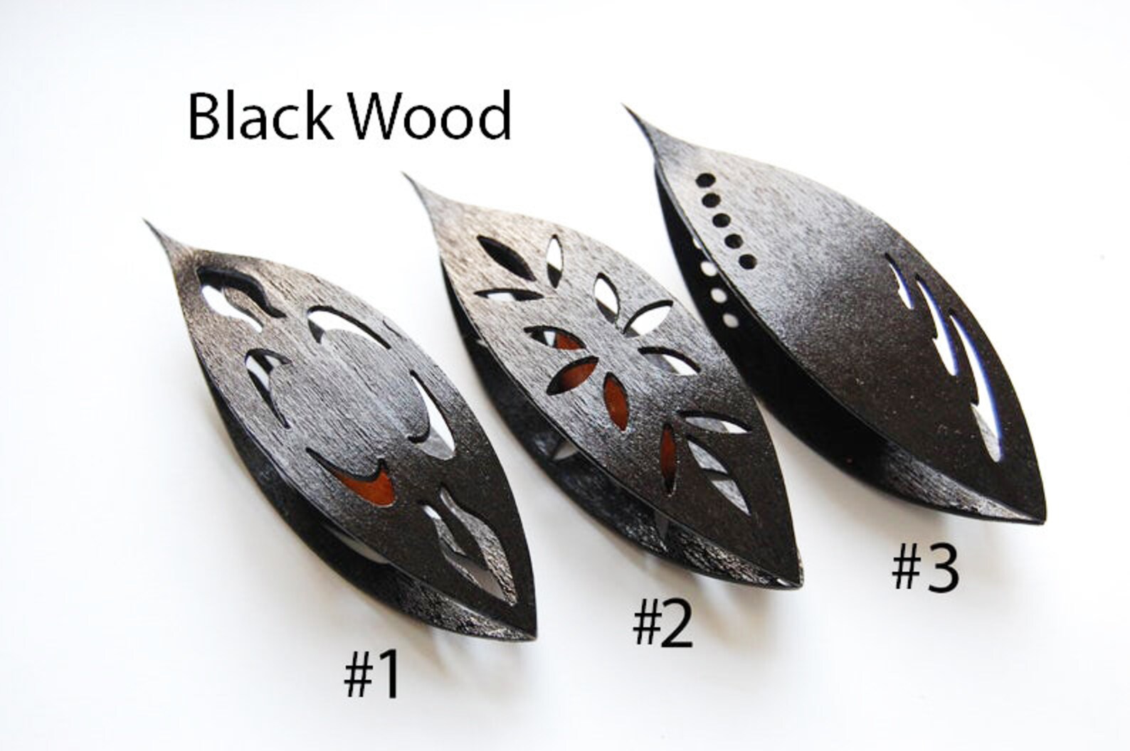 Large Tatting Shuttle With Sharp Pick Cutouts Wooden Hand Made Etsy