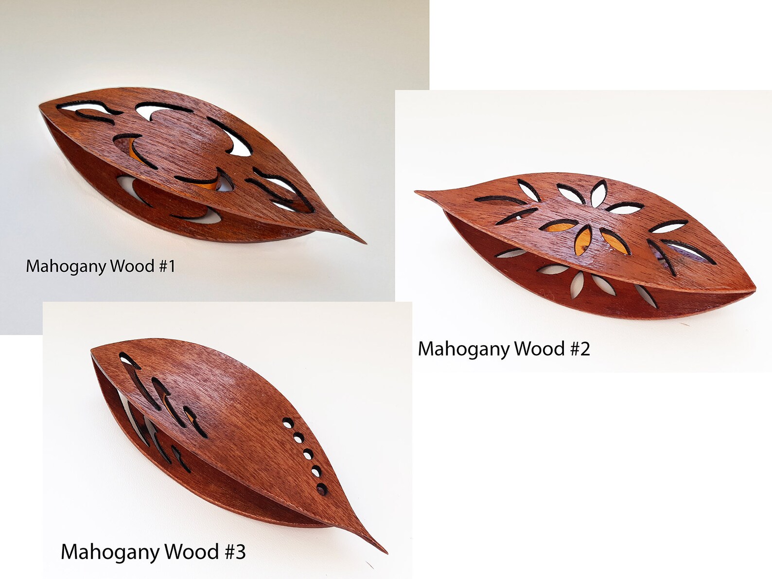 Large Tatting Shuttle With Sharp Pick Cutouts Wooden Hand Made Etsy