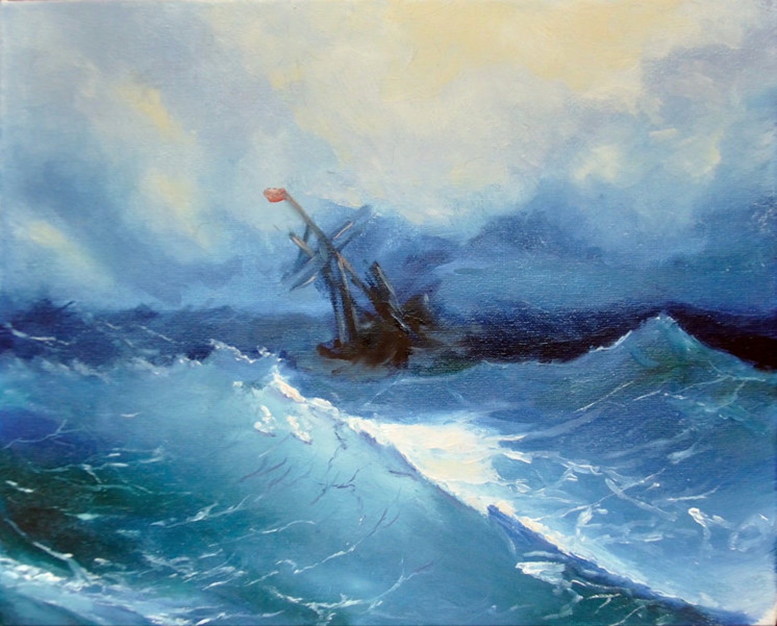 Черное море картины