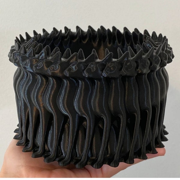 Modern Art Planter/ 3D printed Planter