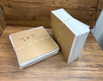 7x7 Tissue Paper Squares - 1000 Sheets Total
