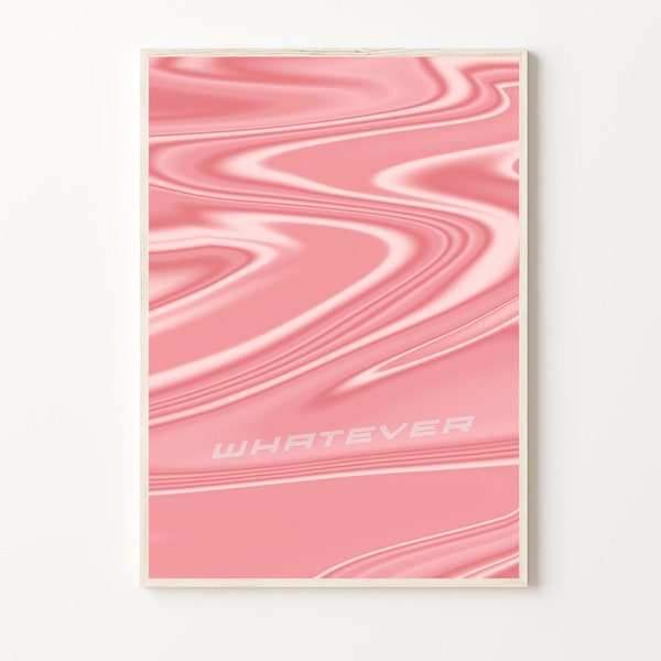 Y2k Room Decor, Y2k Art Print, Pink Marble, Abstract Wall Art, Printable Room Decor, Gradient Abstract Marble Poster, Aesthetic Digital