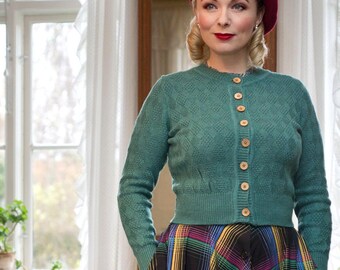 60s アクリルカーディガン vintage 60～70s Munsingwear マンシングウェア アクリルニット