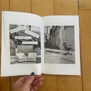 Signed Limited Edition book of photographs of abandoned chairs in Los Angeles by artist, Annie Wood. image 4